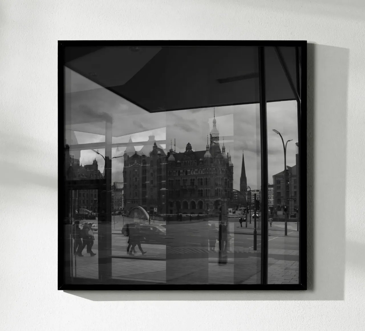Speicherstadt zum Quadrat hahnemühle by corvinamedia.design