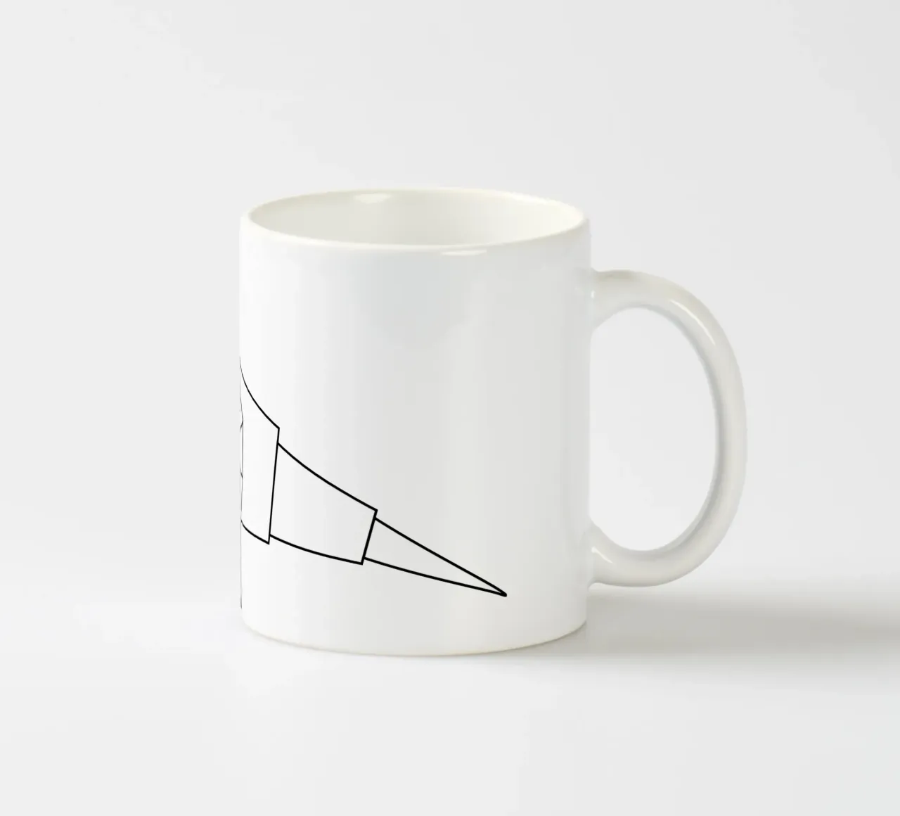 Origami di T-Rex tazza in ceramica da corvinamedia.design