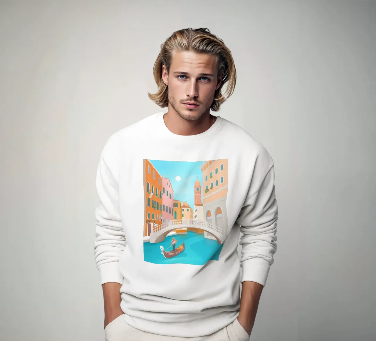 Venice sweatshirt by PetrArts