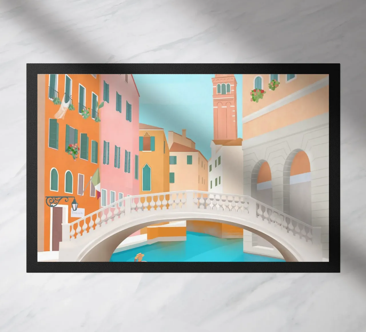 Venice doormat by PetrArts