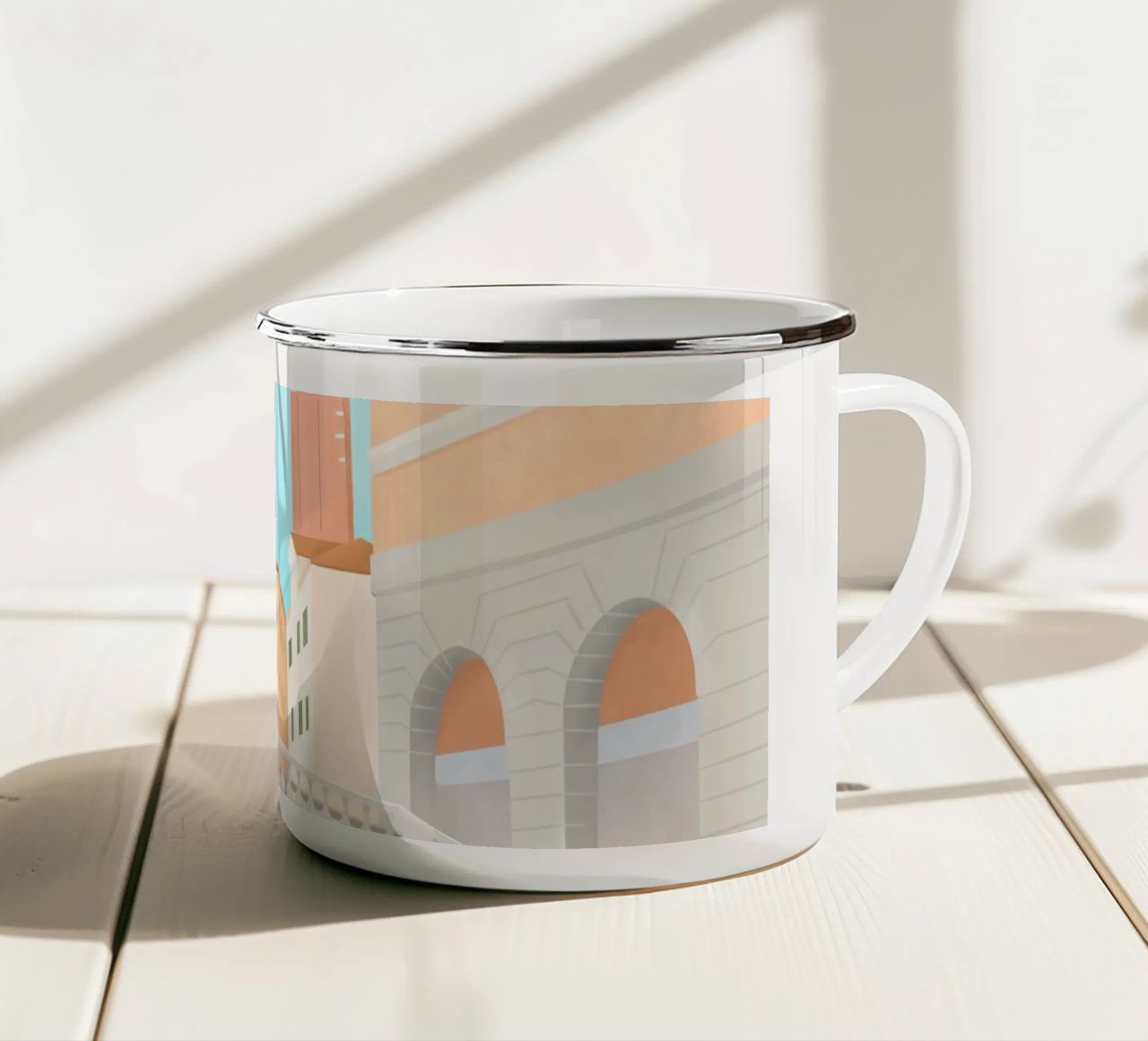 Venice tazza in smalto da PetrArts