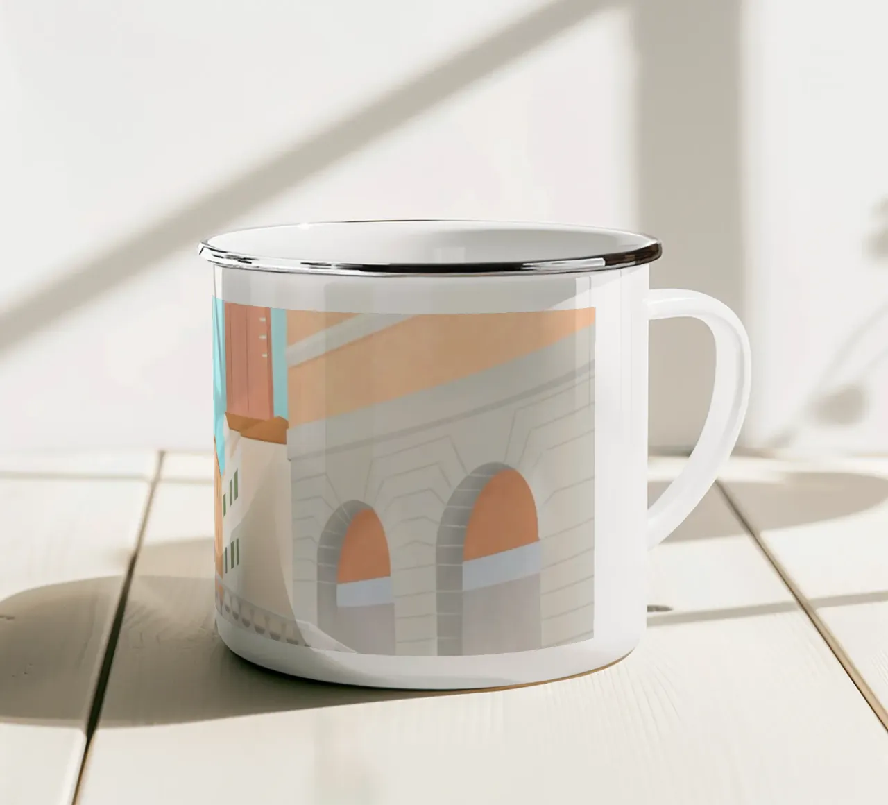 Venice tazza in smalto da PetrArts