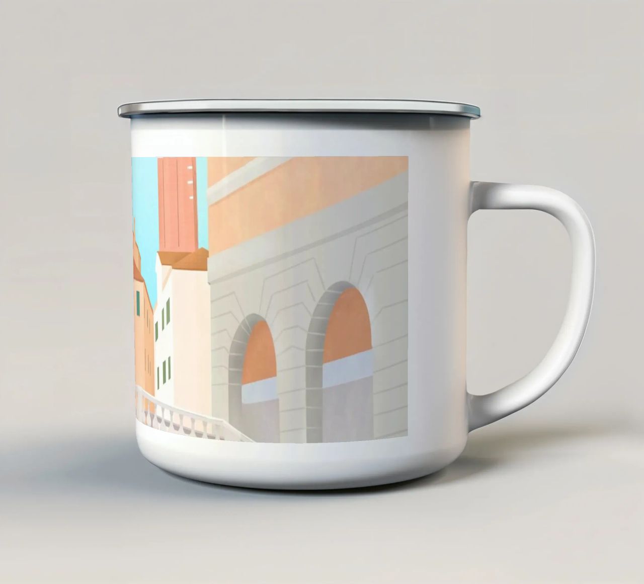 Venice tazza in smalto da PetrArts