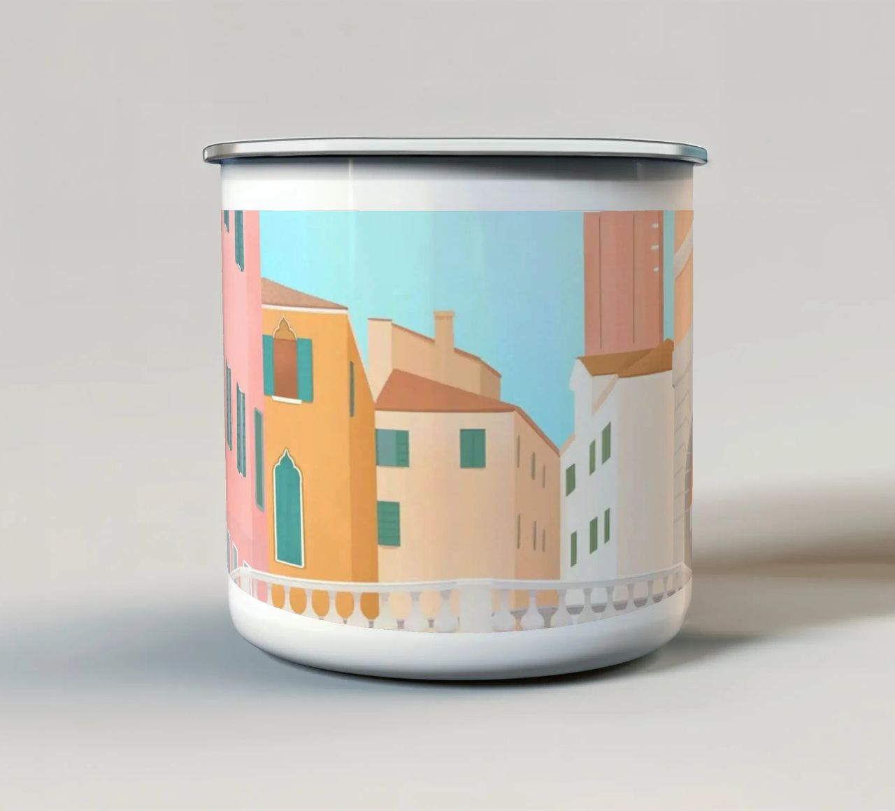 Venice tazza in smalto da PetrArts