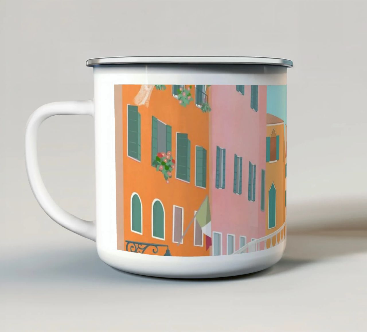 Venice tazza in smalto da PetrArts