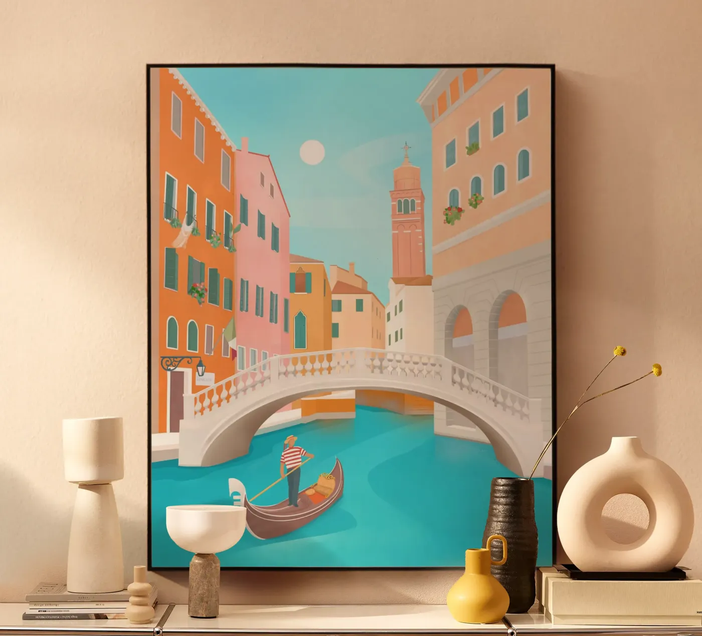 Venice acryl van PetrArts