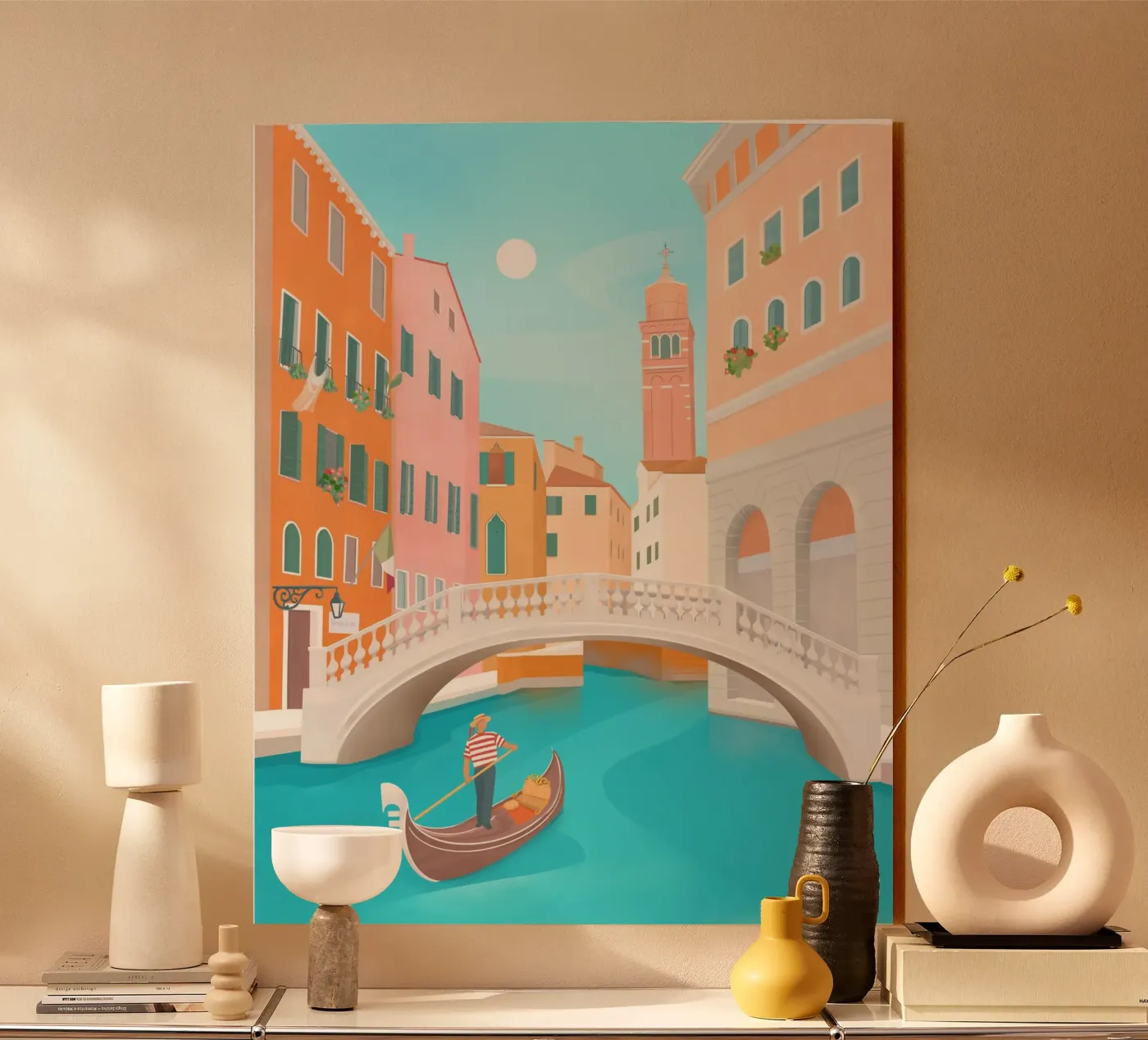 Venice acryl van PetrArts