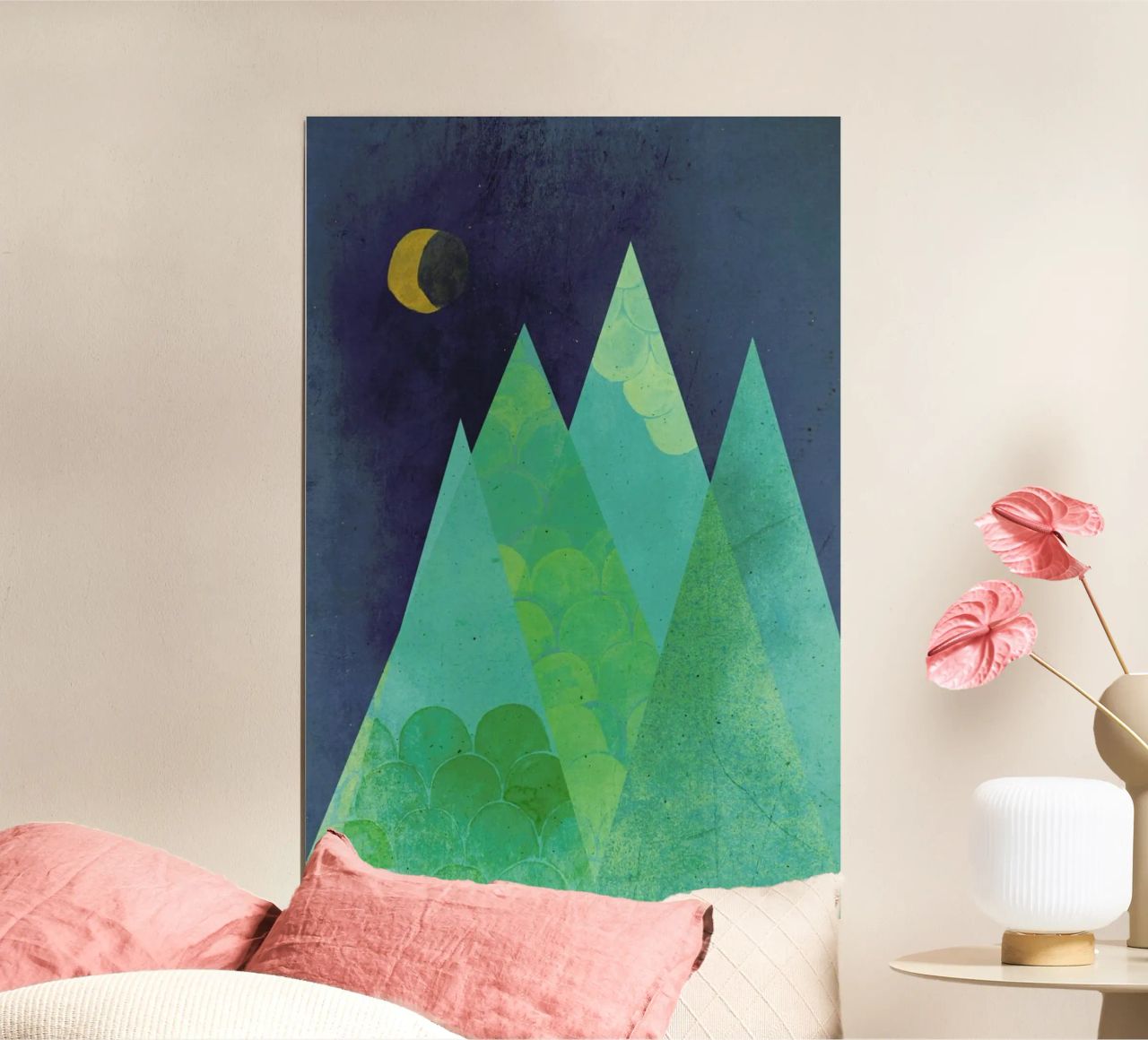 Norway at Night poster by treechild