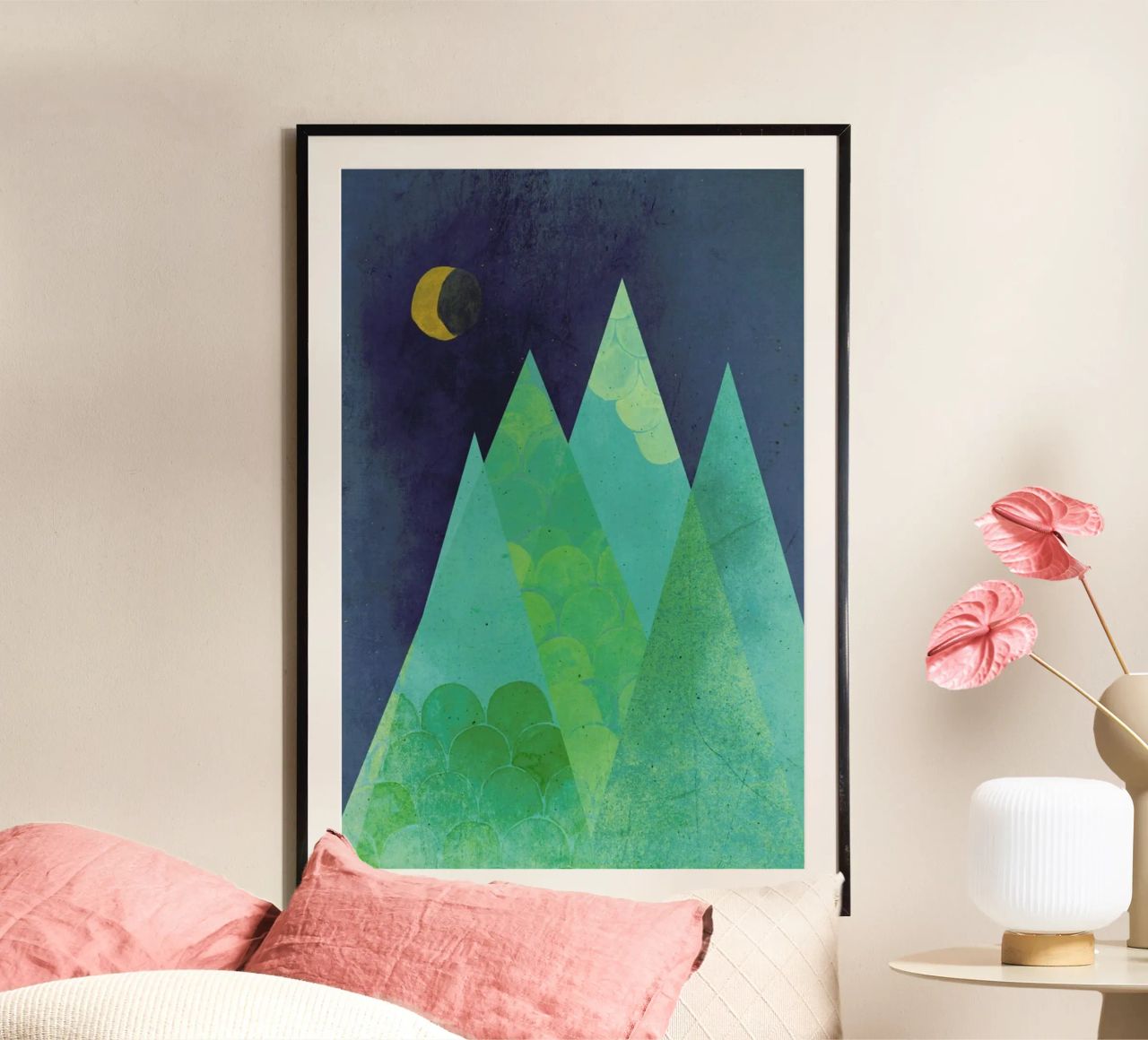 Norway at Night poster by treechild