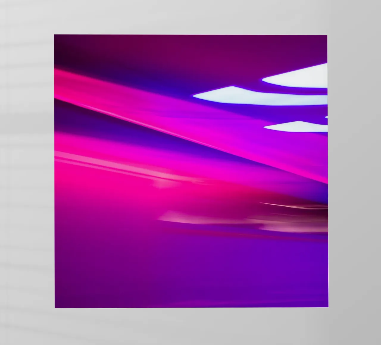 PINK SPEED pellicola backlit da Flo Klein