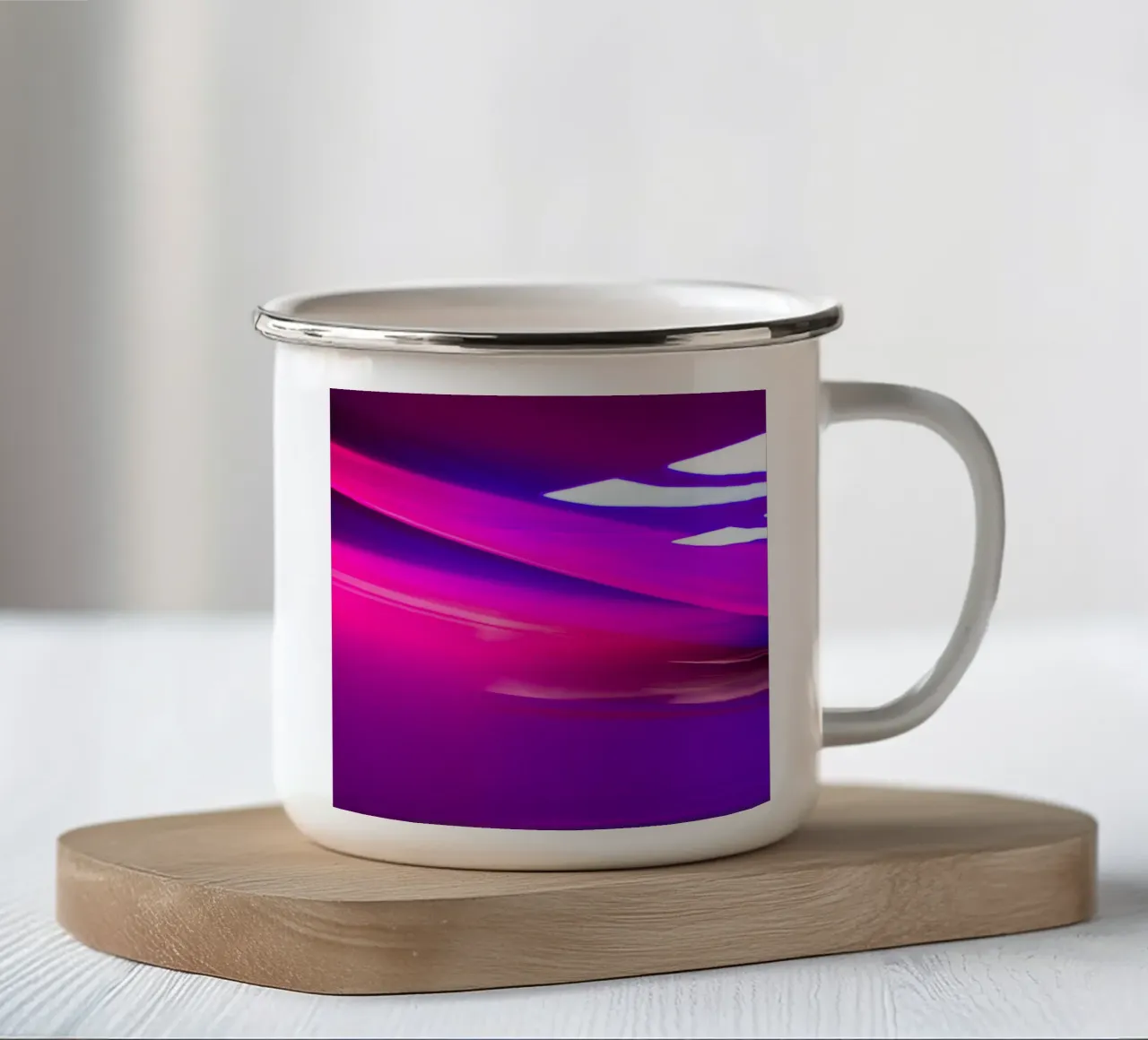 PINK SPEED tazza in smalto da Flo Klein