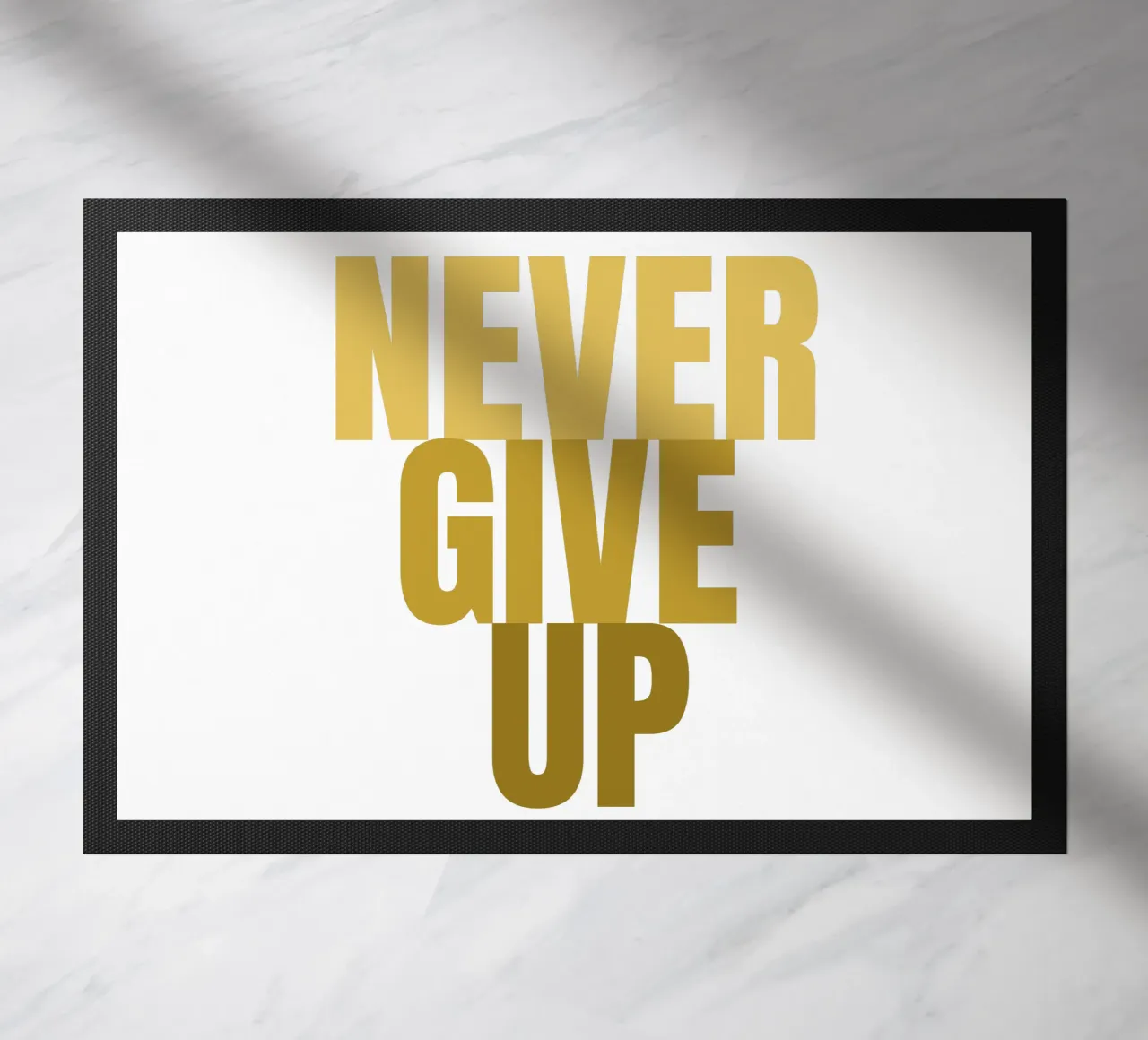 NEVER GIVE UP zerbino da Happy 😃 Art 🎨 by Christine Schnoell