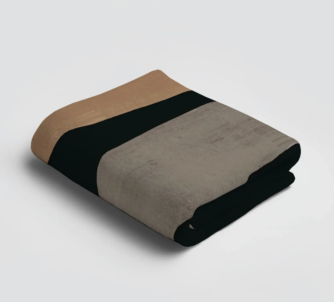 Normale grijze organische vorm badhanddoek van Little Dean