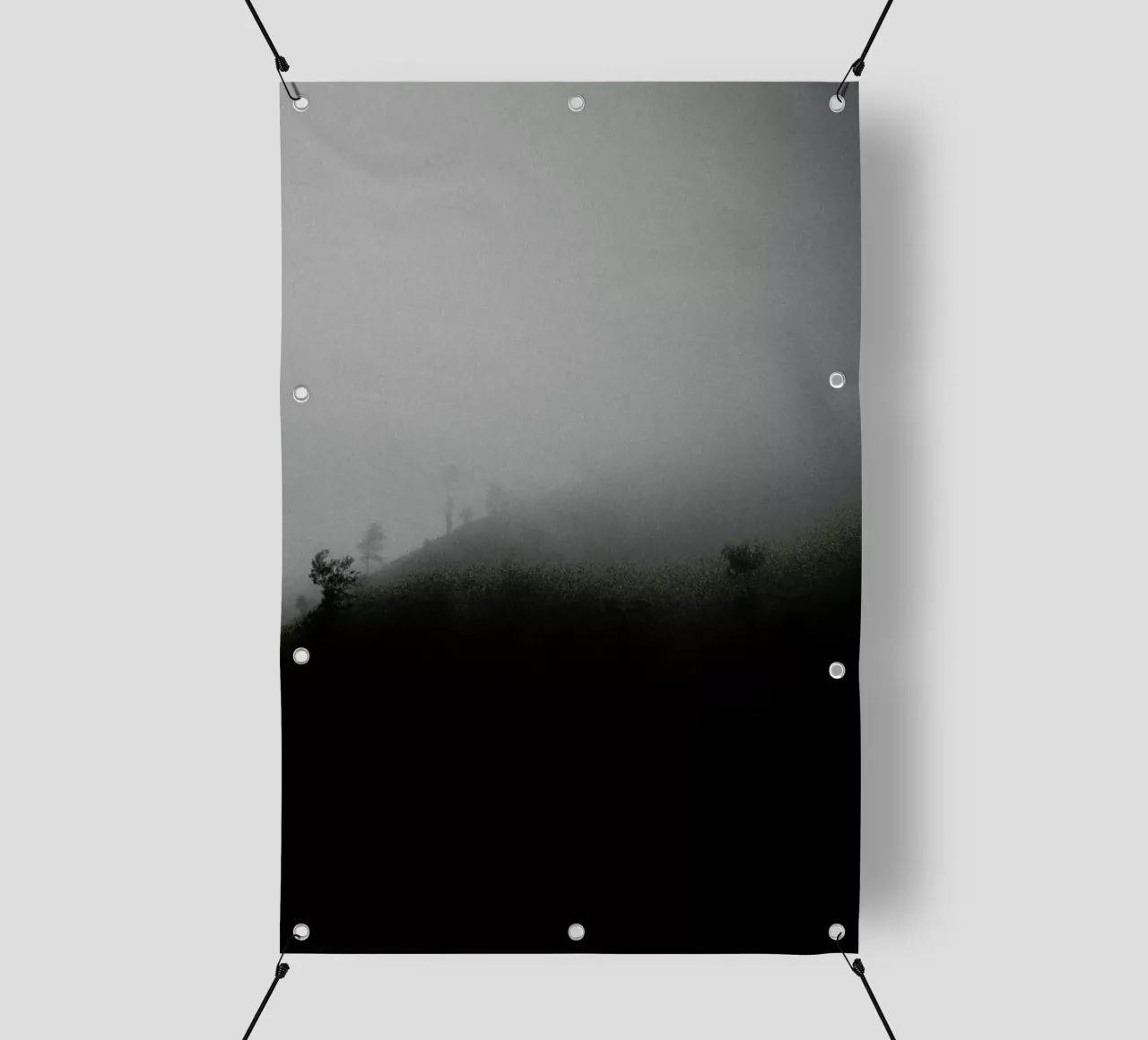 Myst Trees telo in pvc da Chris Abatzis