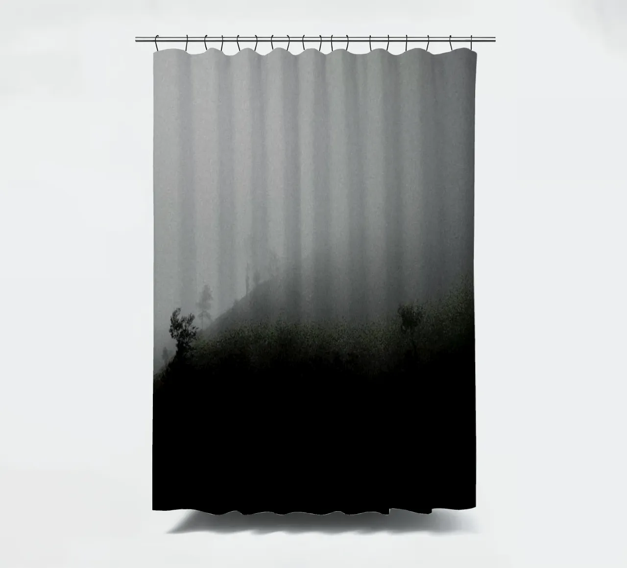 Myst Trees tenda da doccia da Chris Abatzis