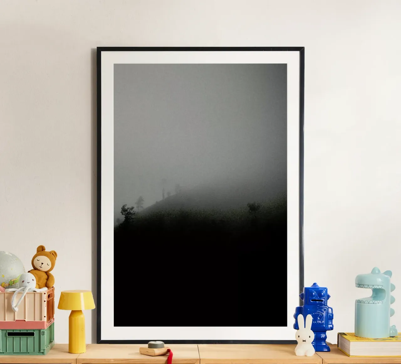 Myst Trees poster van Chris Abatzis