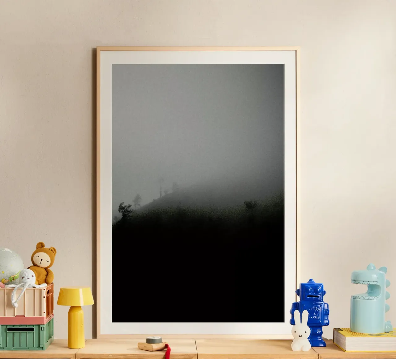 Myst Trees poster van Chris Abatzis