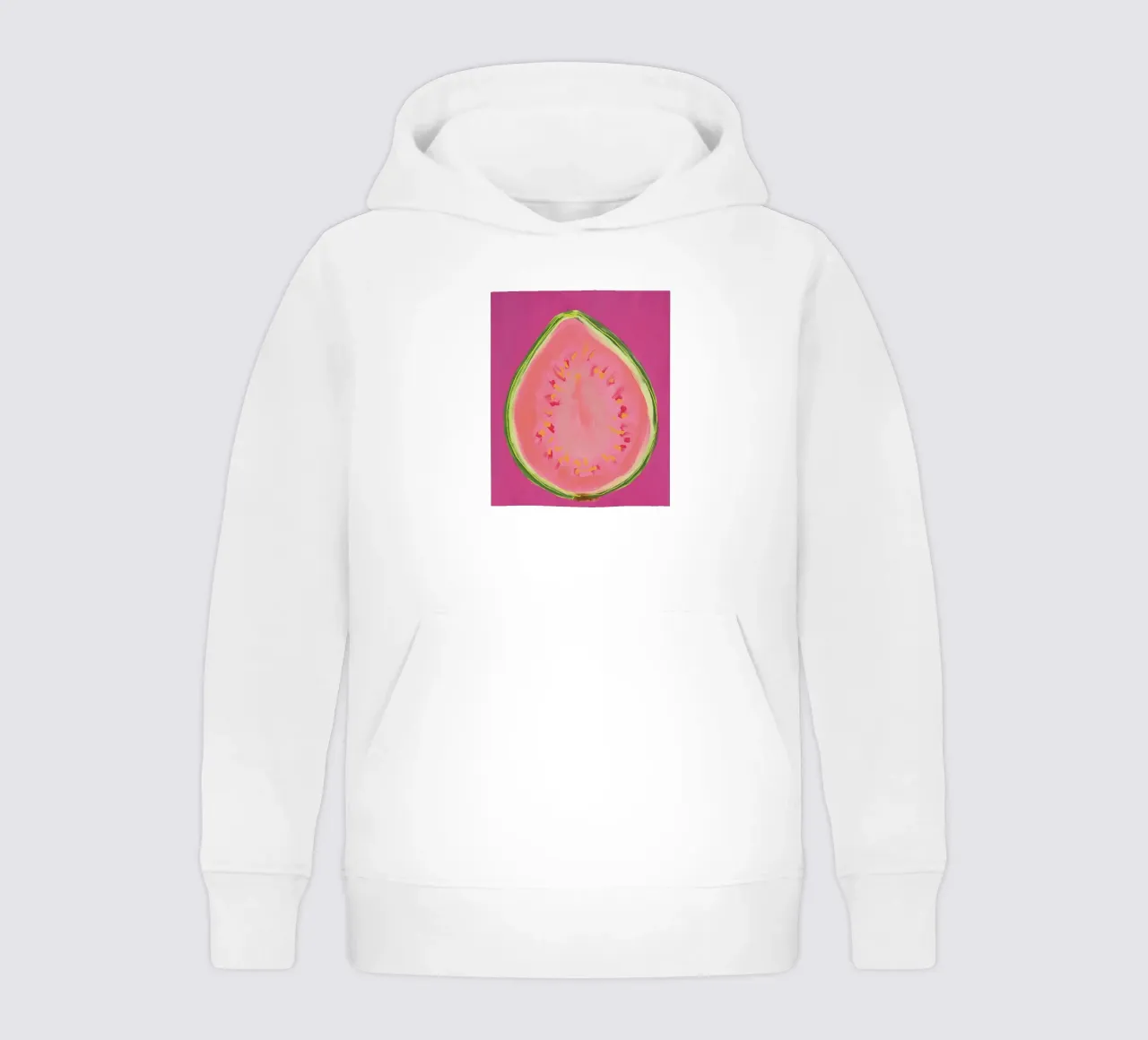 Guava felpa bambino con cappuccio da tainah negreiros