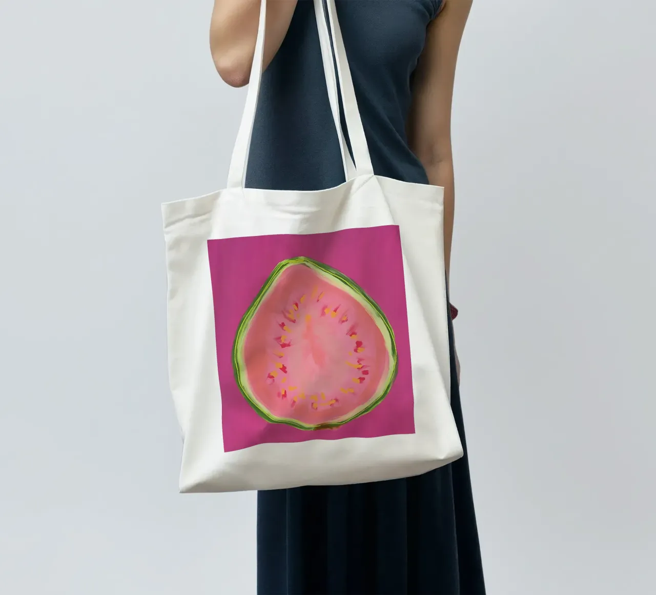 Guava borsa in juta da tainah negreiros