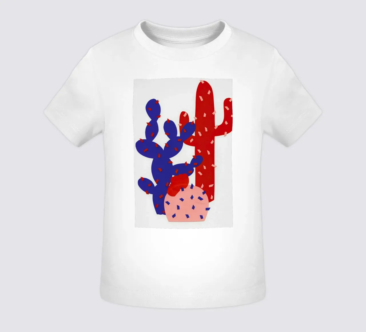 Three Succulents baby t-shirt by Rosi Feist