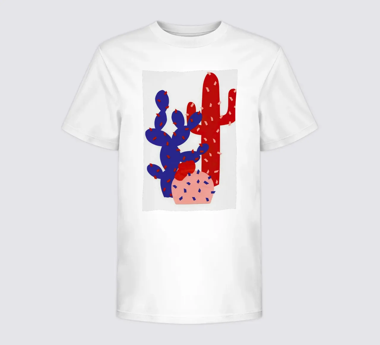 Three Succulents kids t-shirt by Rosi Feist