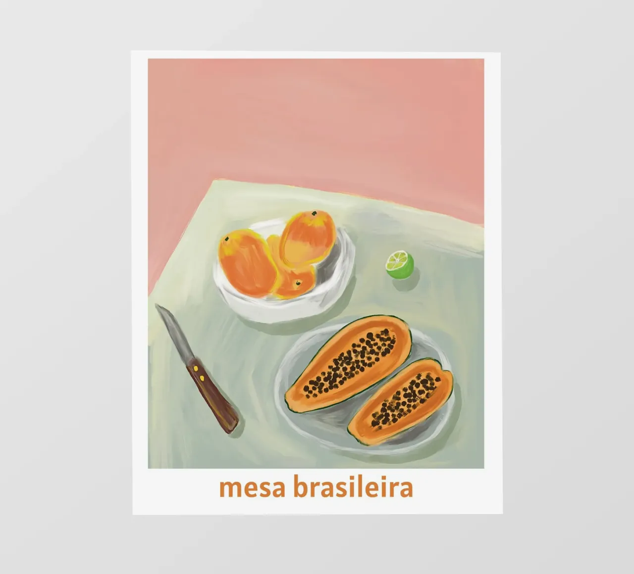 A brazilian table pvc cover by tainah negreiros
