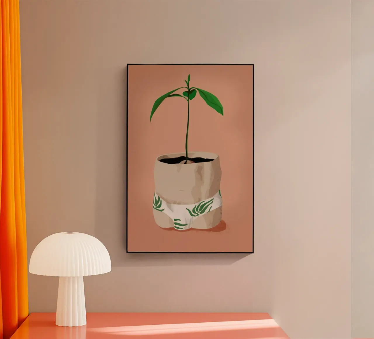 Avocado Slip plexiglass da Julia Marquardt-Lott