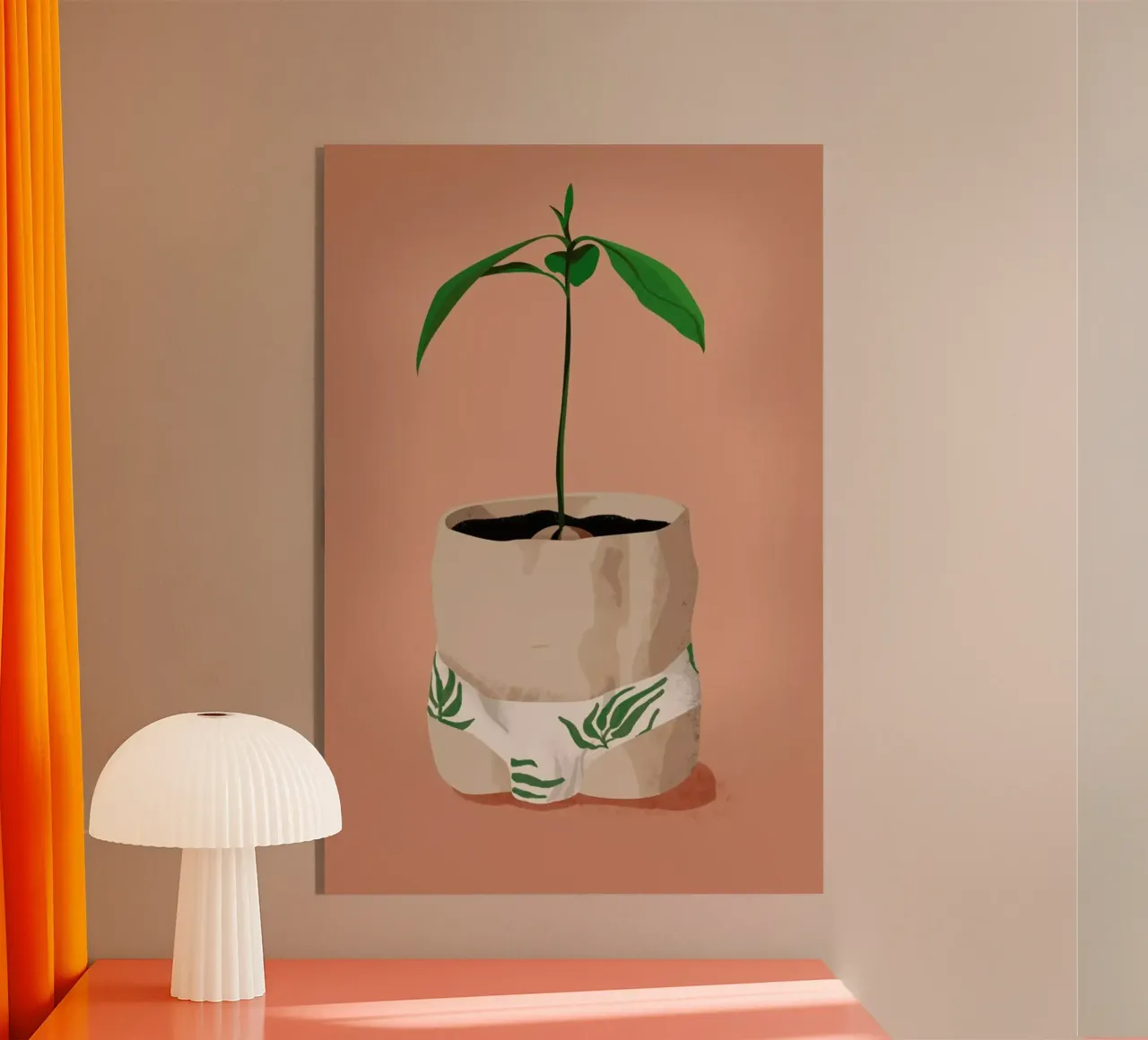 Avocado Slip plexiglass da Julia Marquardt-Lott