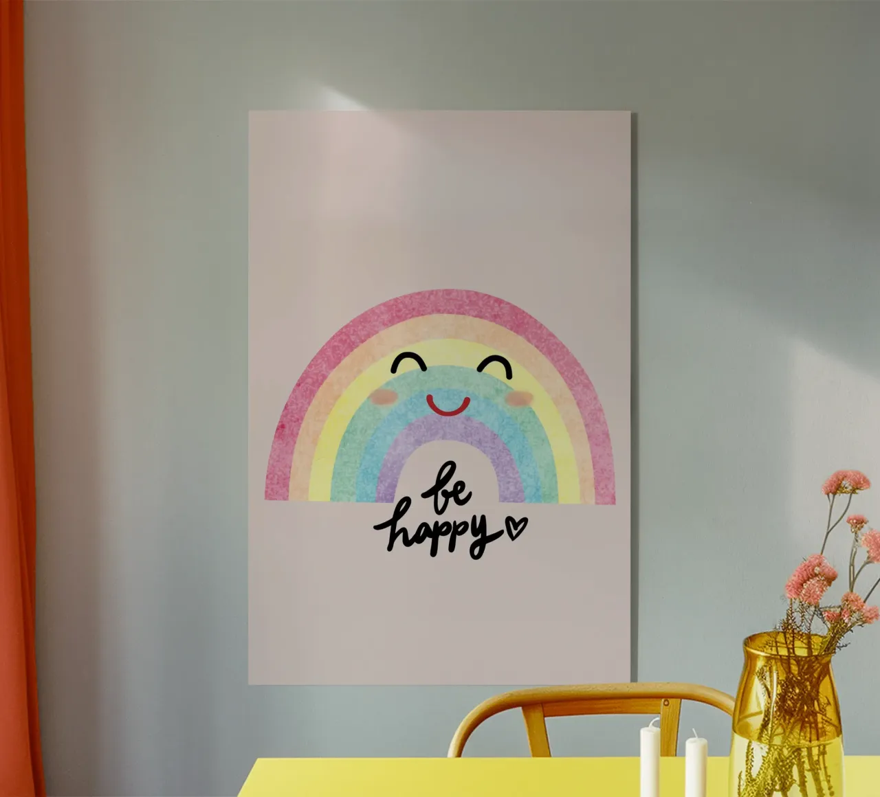 be happy plexiglass da AESTHETIC VIBES by Isabel