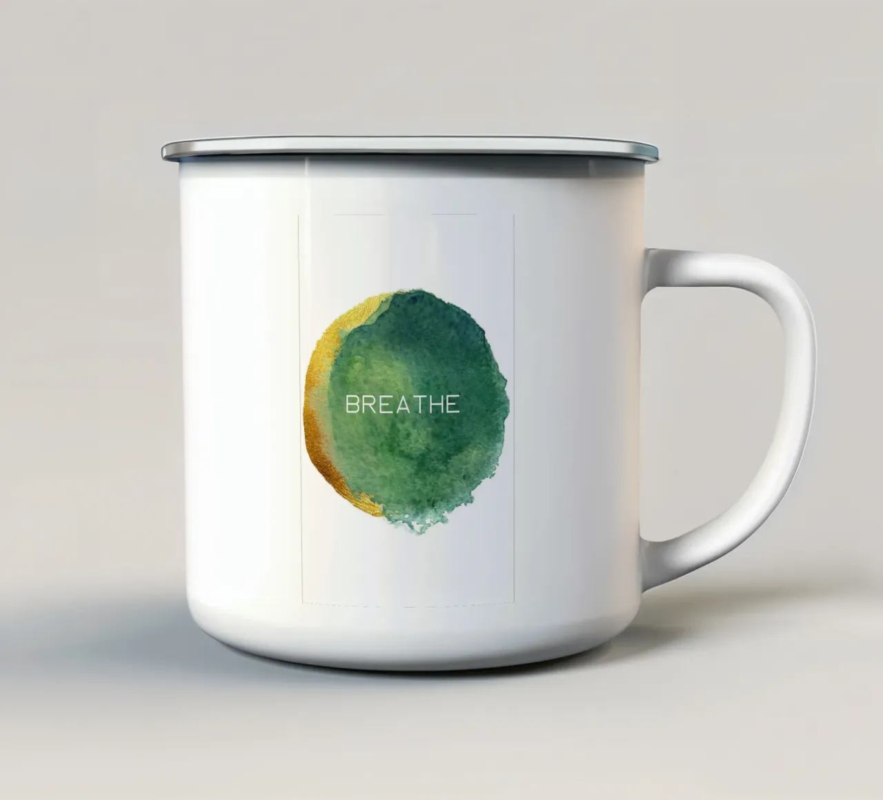 Breathe tazza in smalto da AESTHETIC VIBES by Isabel