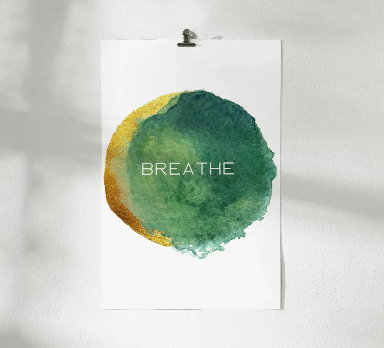 Breathe poster da isabels_wunderwelt_digital_art