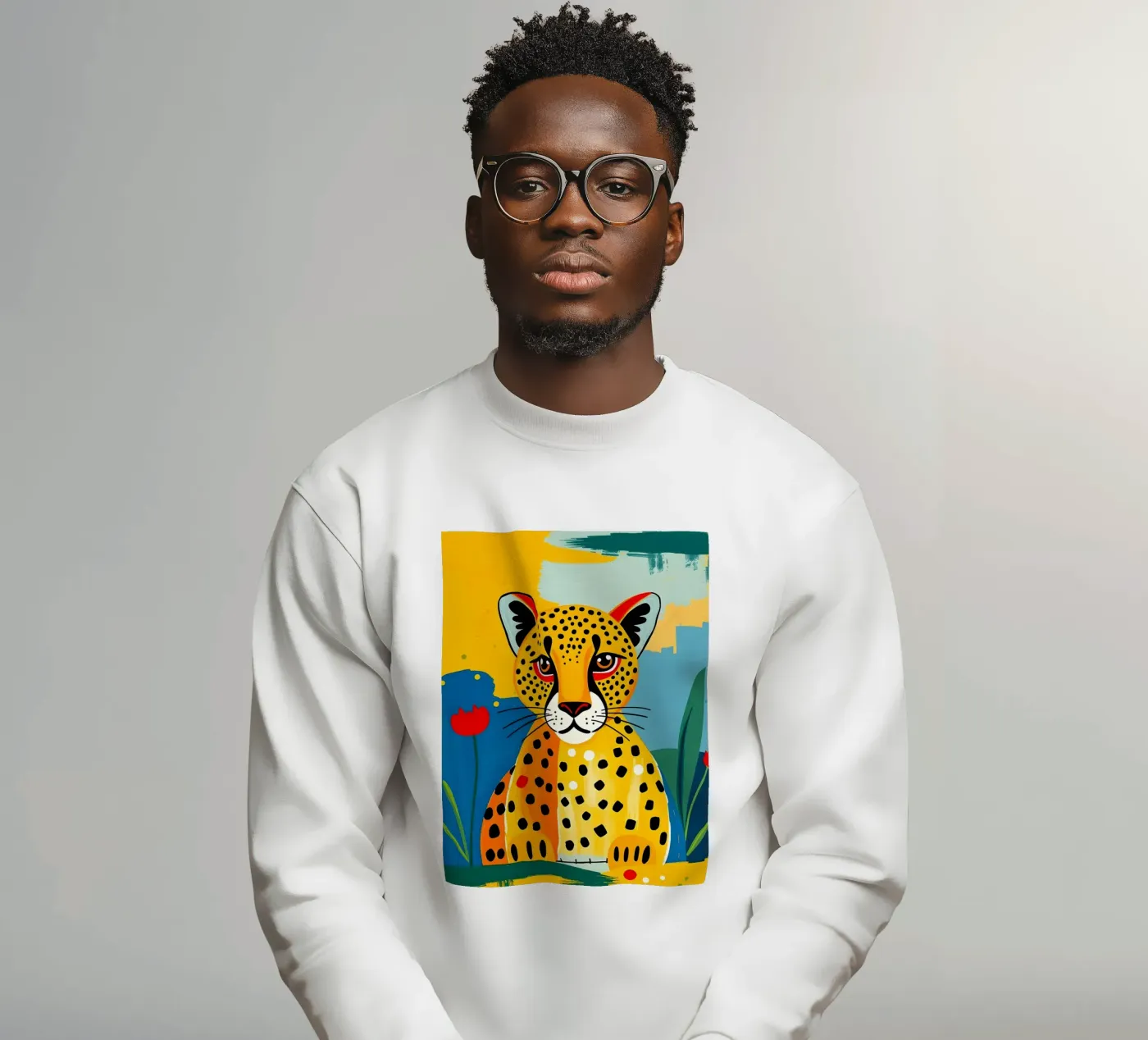 CHEETAH sweatshirt by ARTOMATIC