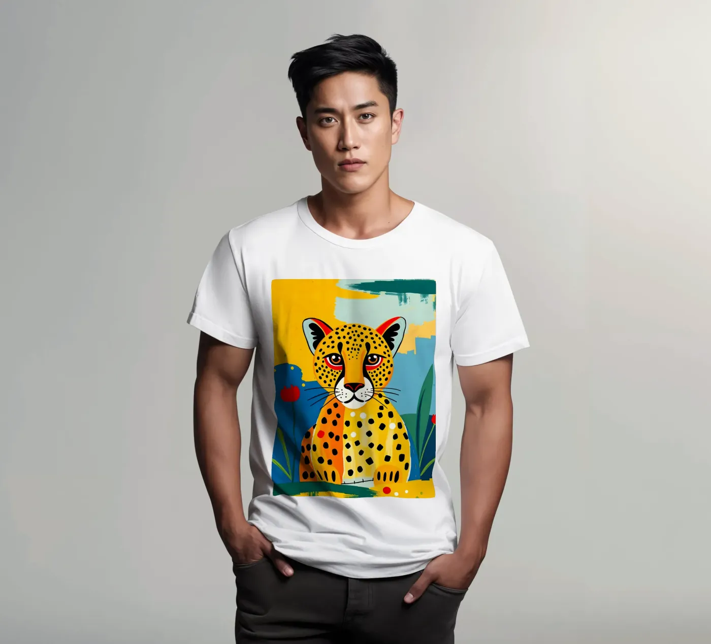 CHEETAH t-shirt by ARTOMATIC