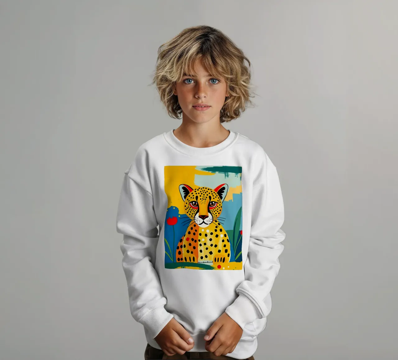 CHEETAH felpa bambino da ARTOMATIC