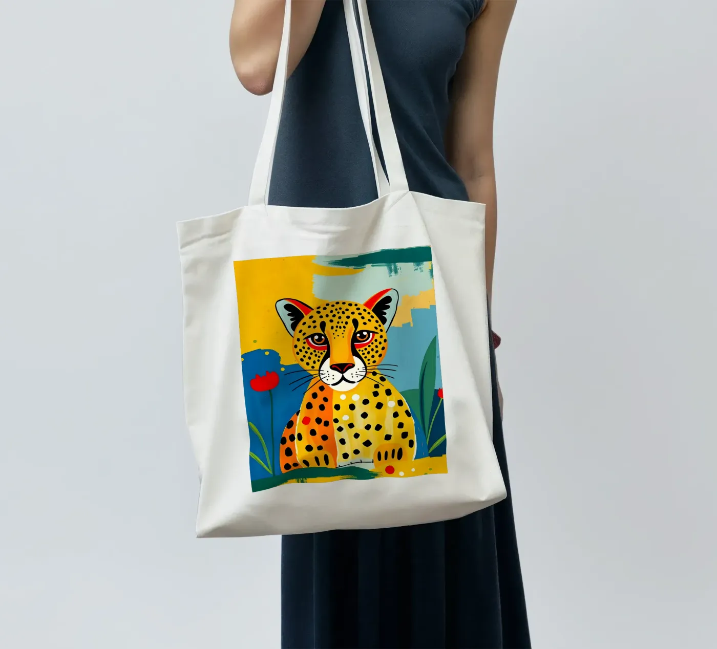 CHEETAH tote bag by ARTOMATIC