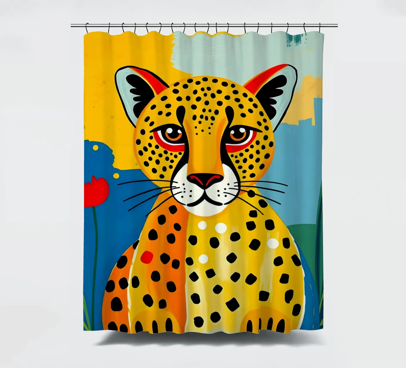 CHEETAH Duschvorhang von ARTOMATIC