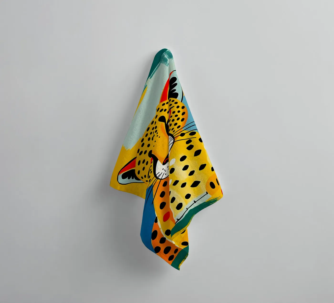 CHEETAH towel by ARTOMATIC