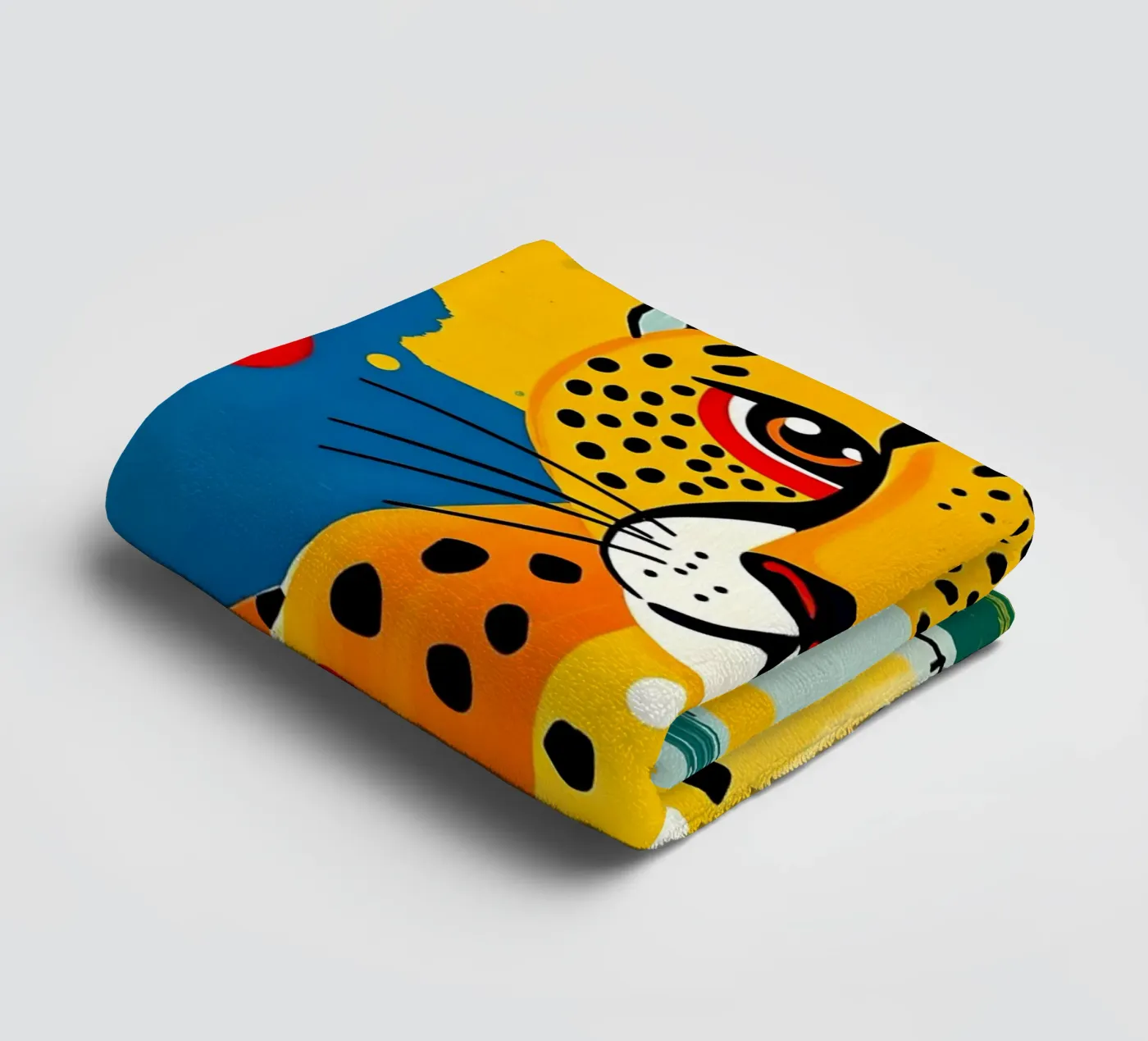 CHEETAH towel by ARTOMATIC