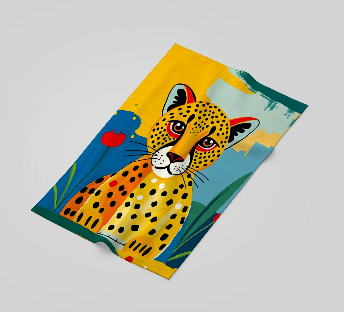 CHEETAH beach towel by ARTOMATIC