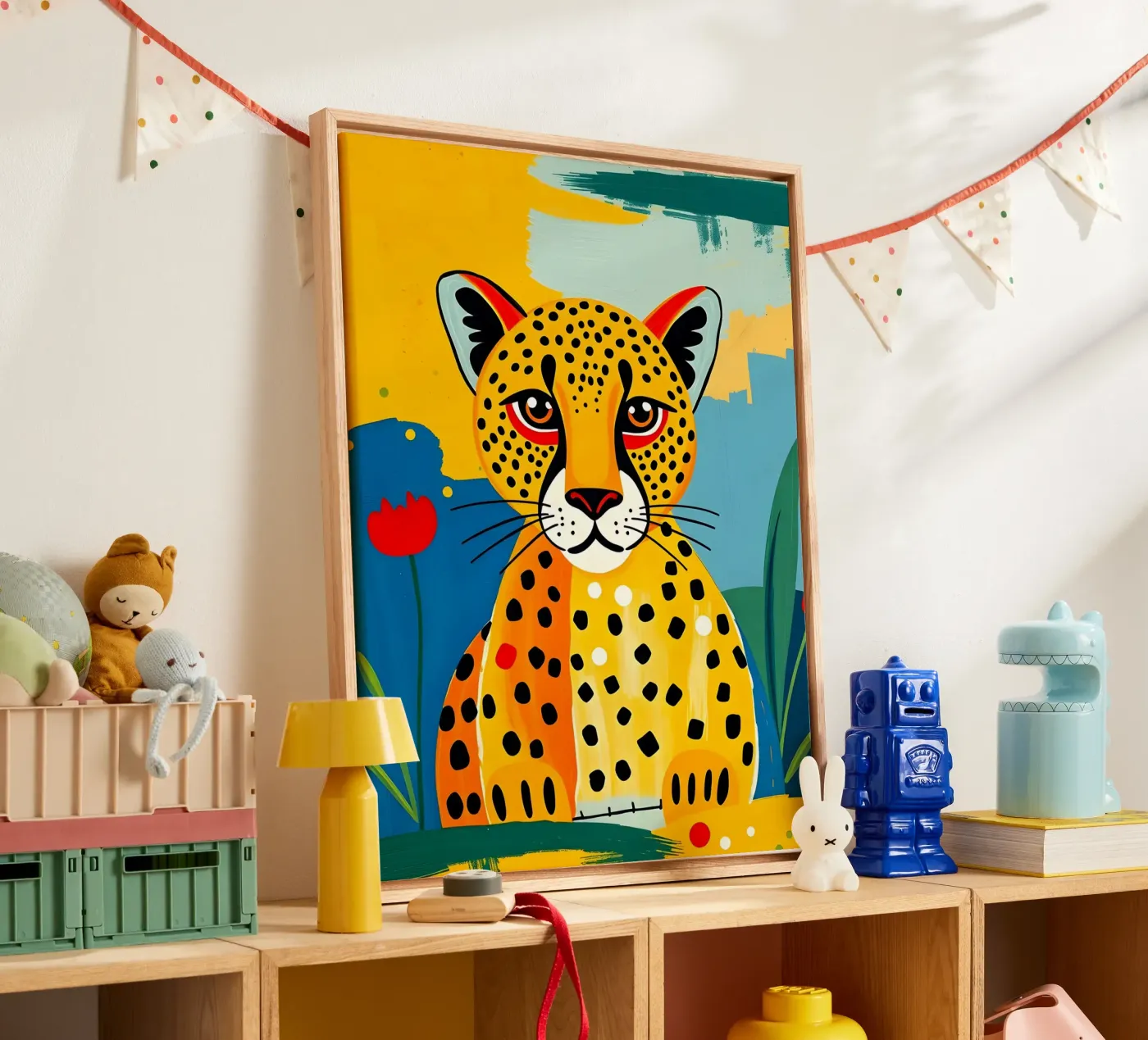 CHEETAH toile de ARTOMATIC