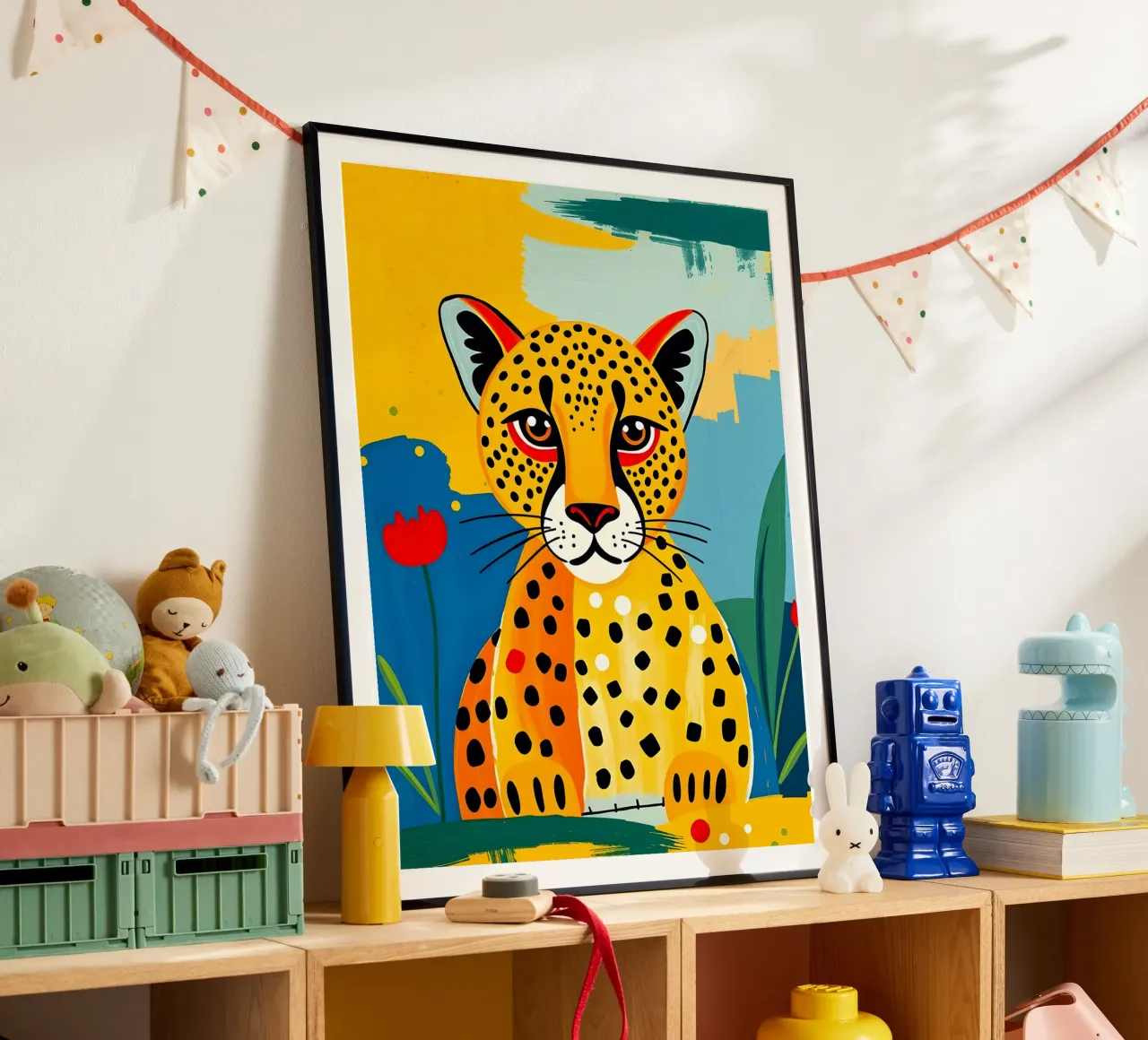 CHEETAH poster van ARTOMATIC