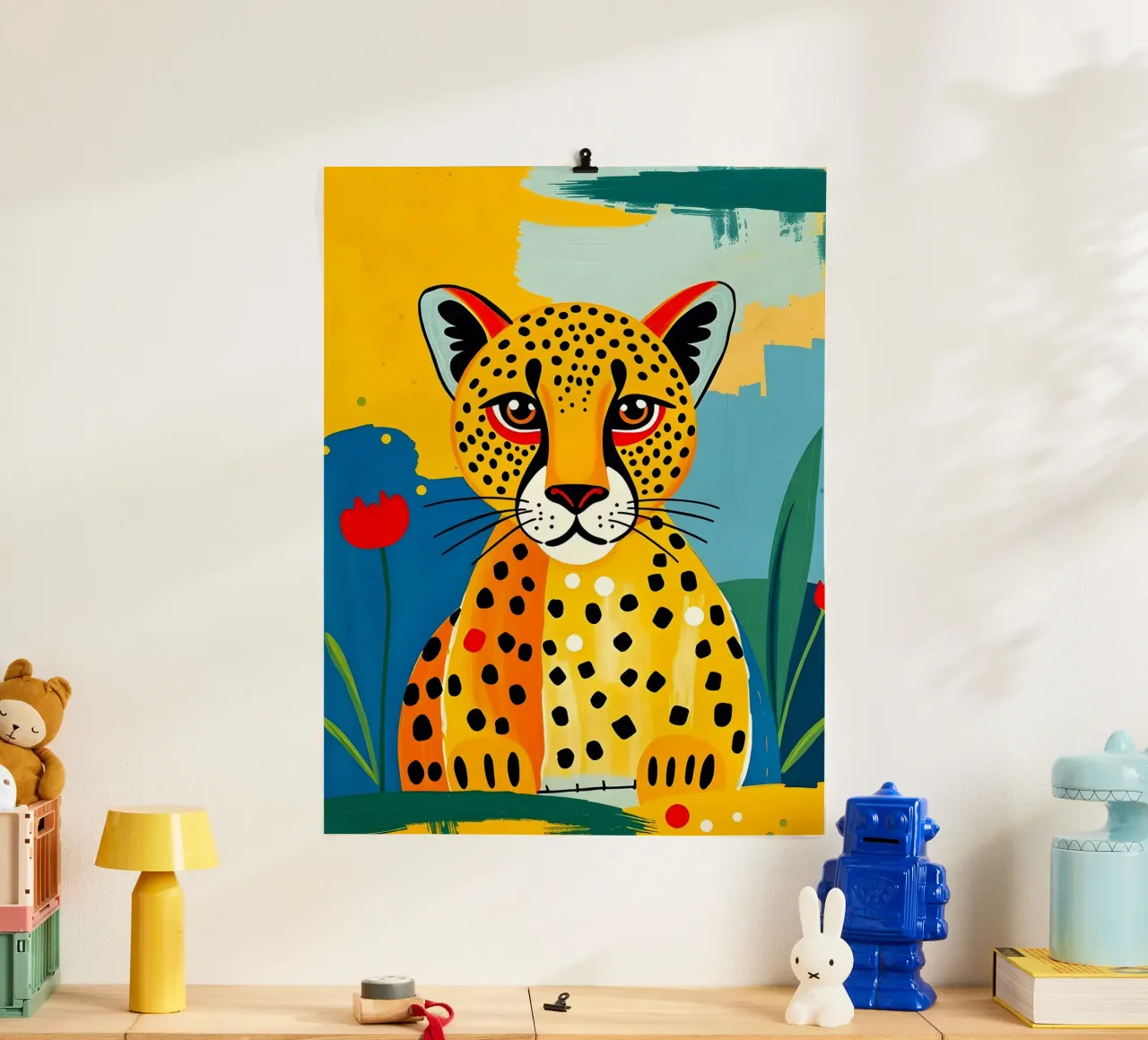 CHEETAH poster van ARTOMATIC