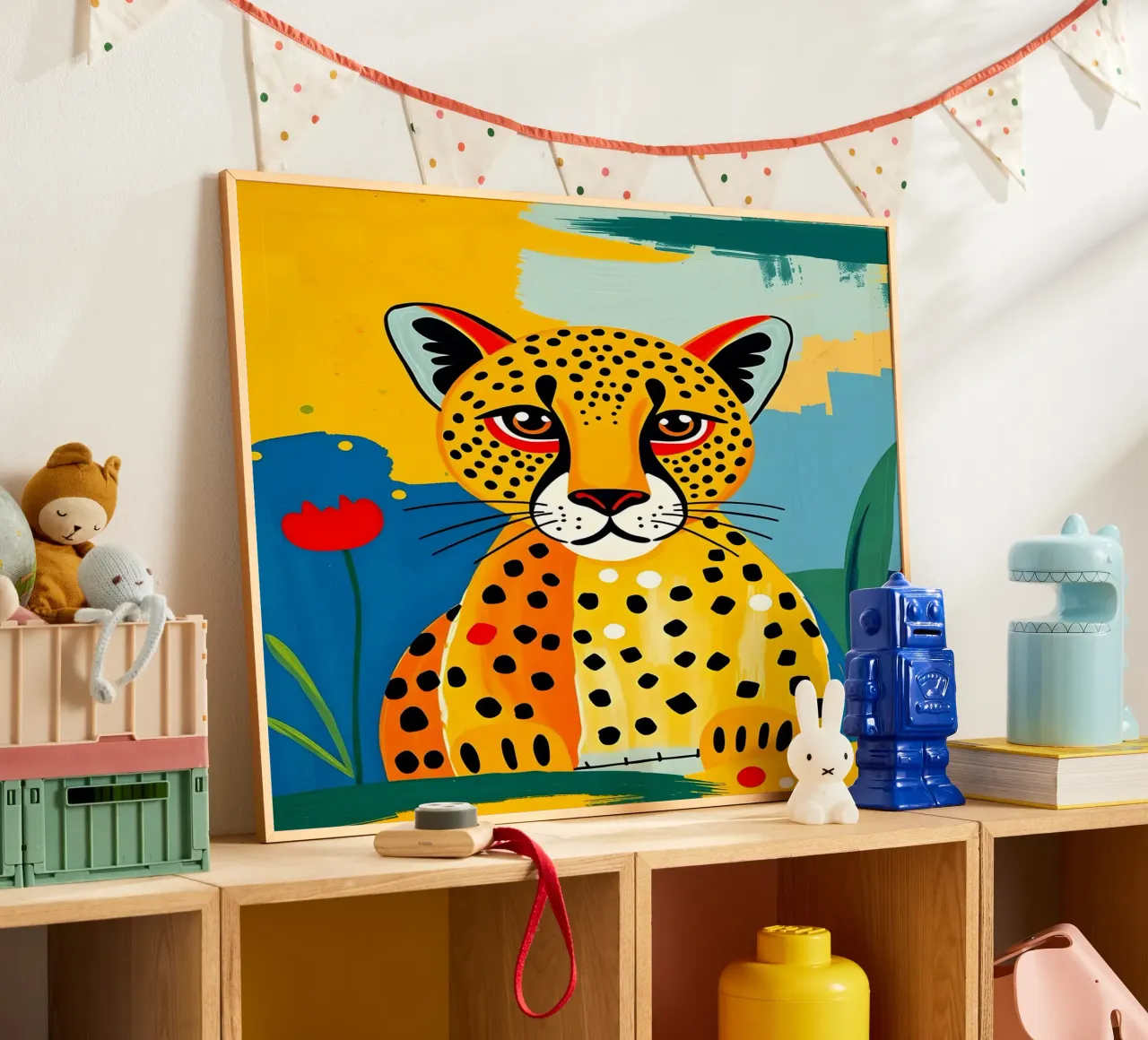 CHEETAH poster van ARTOMATIC