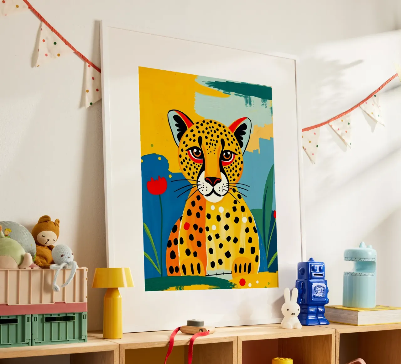 CHEETAH poster van ARTOMATIC