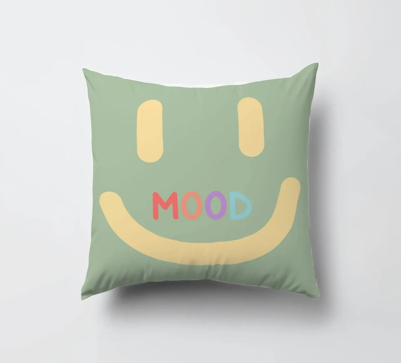 positive mood cuscino da AESTHETIC VIBES by Isabel