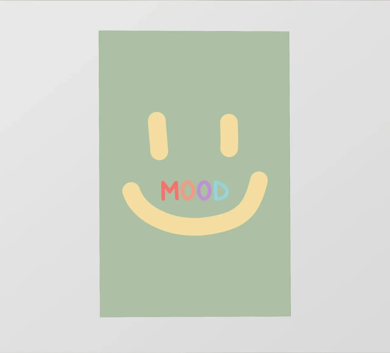 positive mood telo in pvc da AESTHETIC VIBES by Isabel