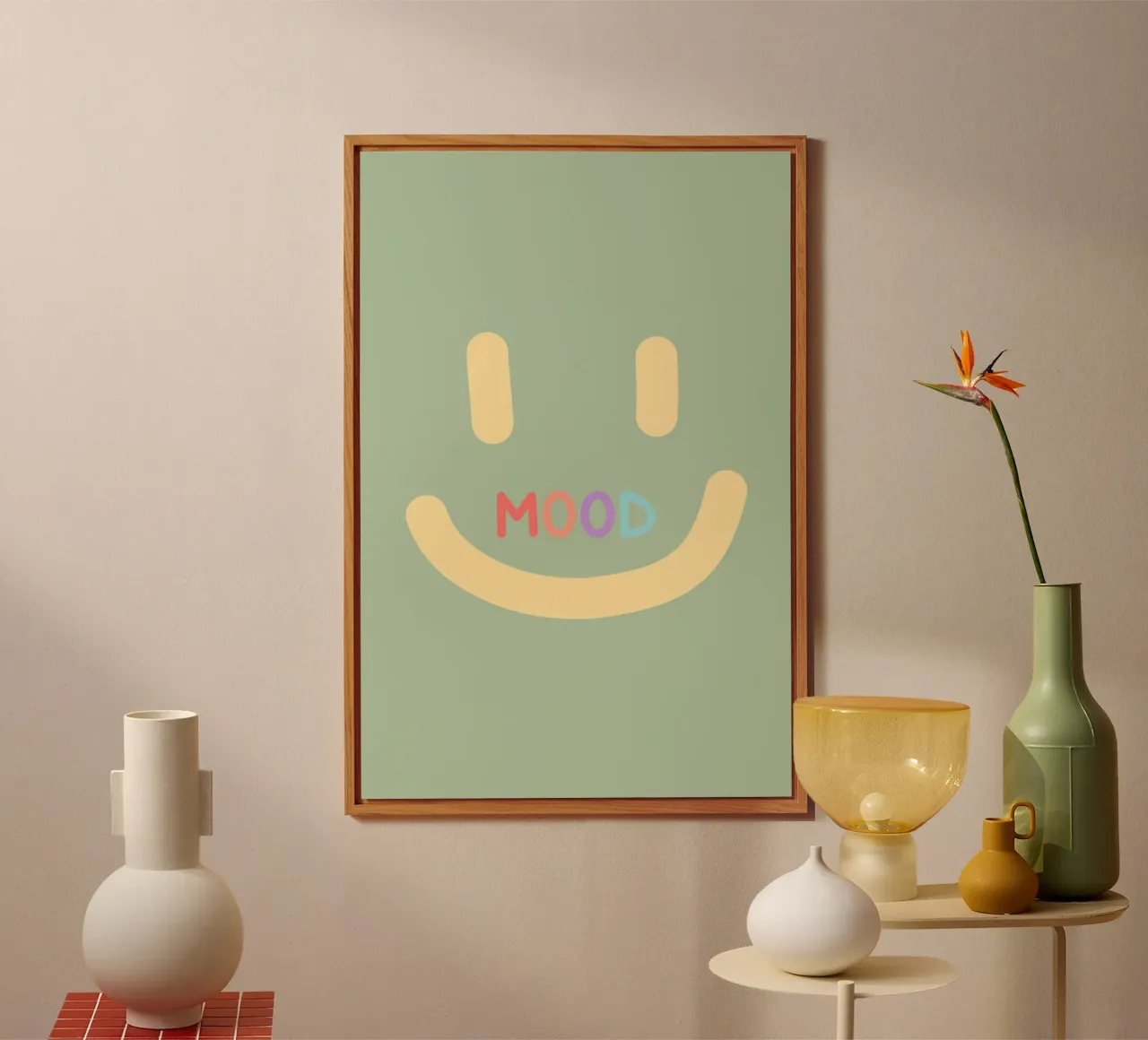 positive mood alluminio dibond da AESTHETIC VIBES by Isabel