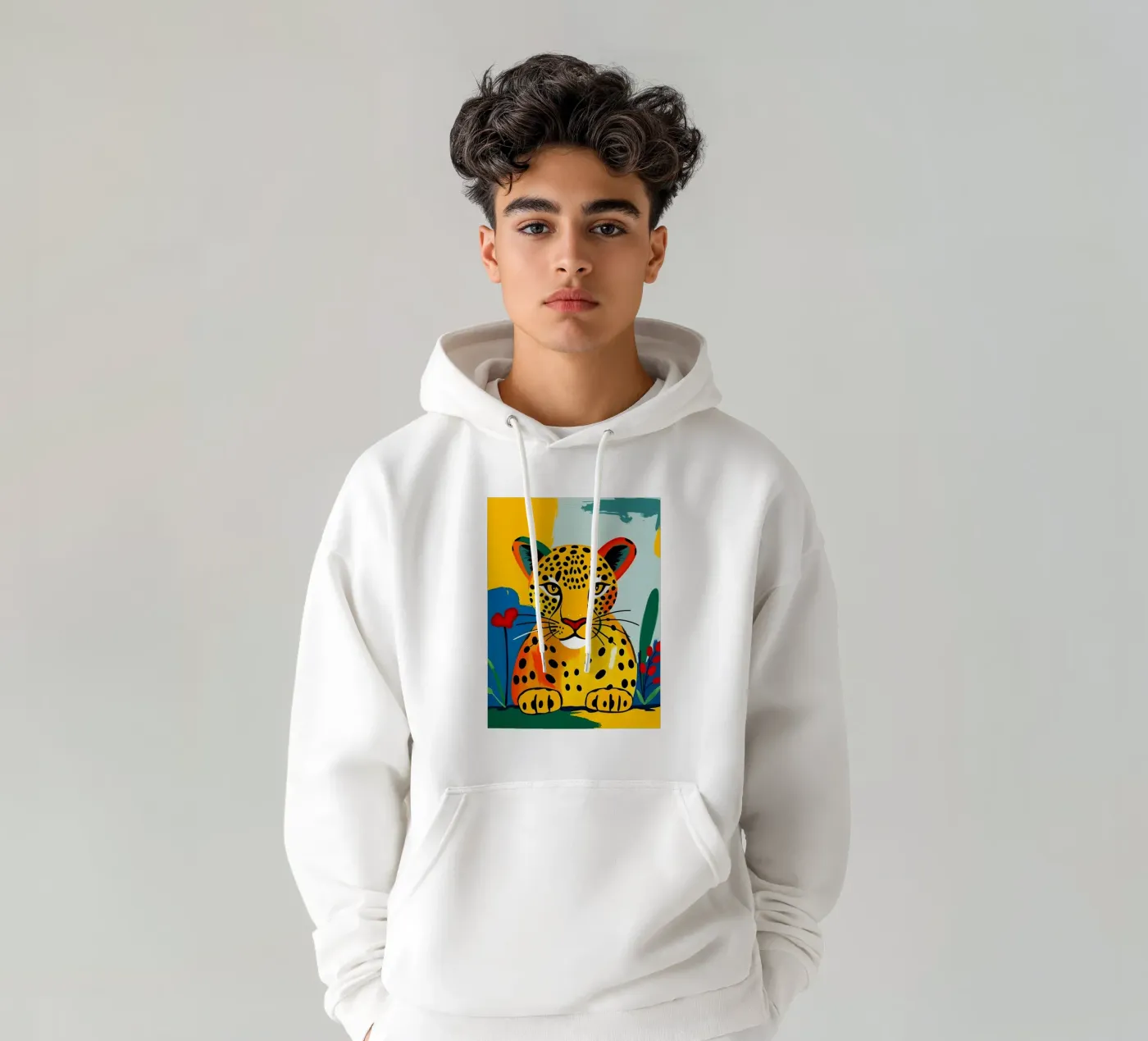 LEOPARD hoodie by ARTOMATIC
