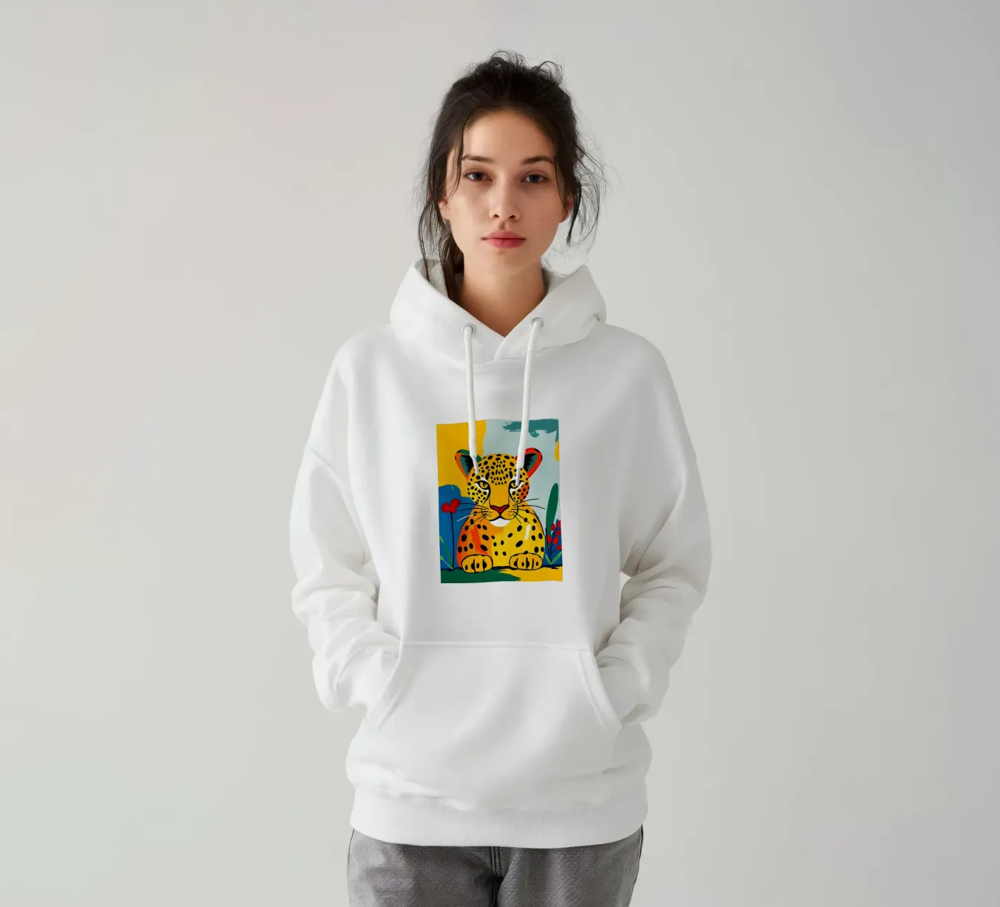 LEOPARD hoodie by ARTOMATIC