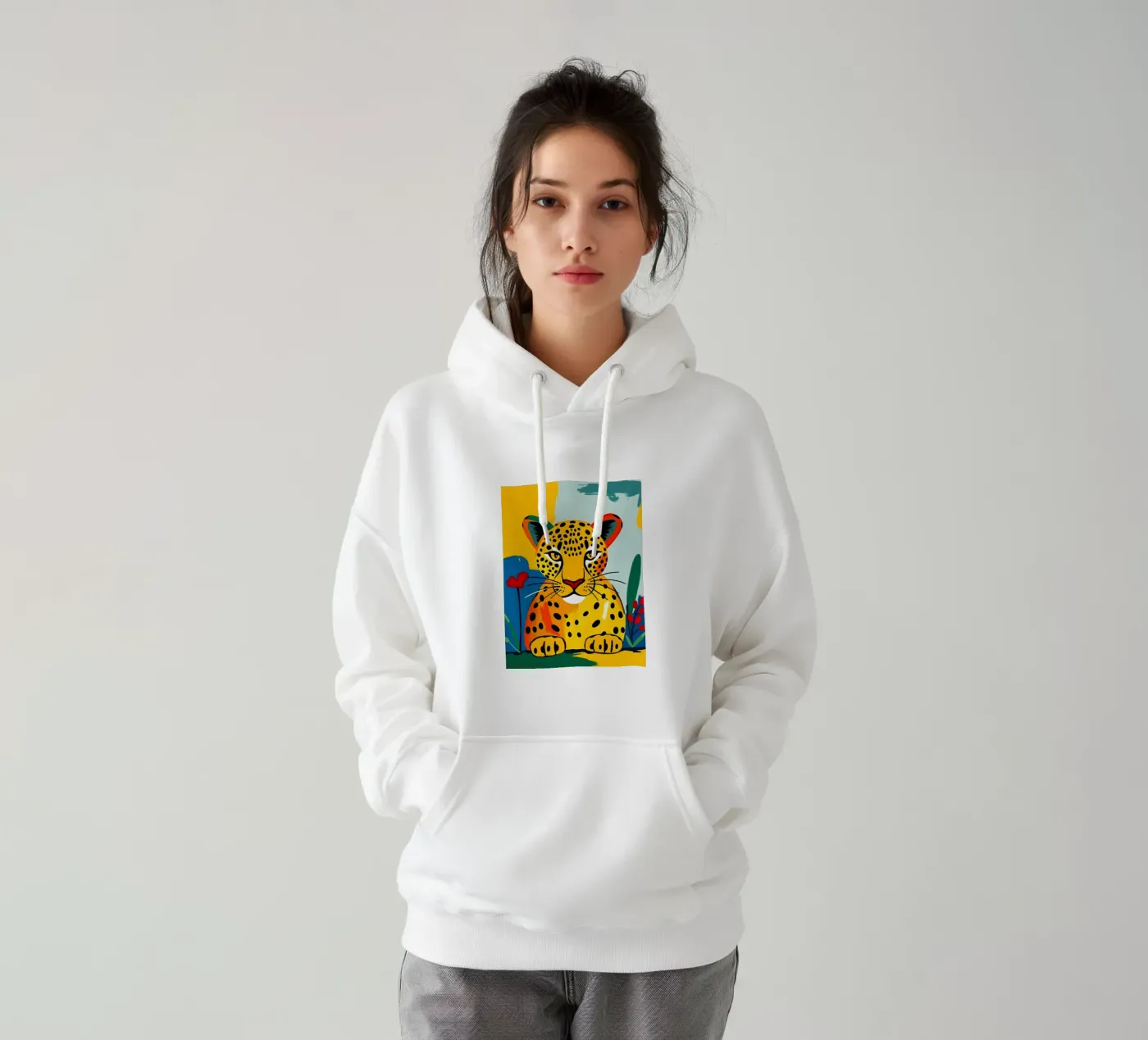 LEOPARD hoodie by ARTOMATIC
